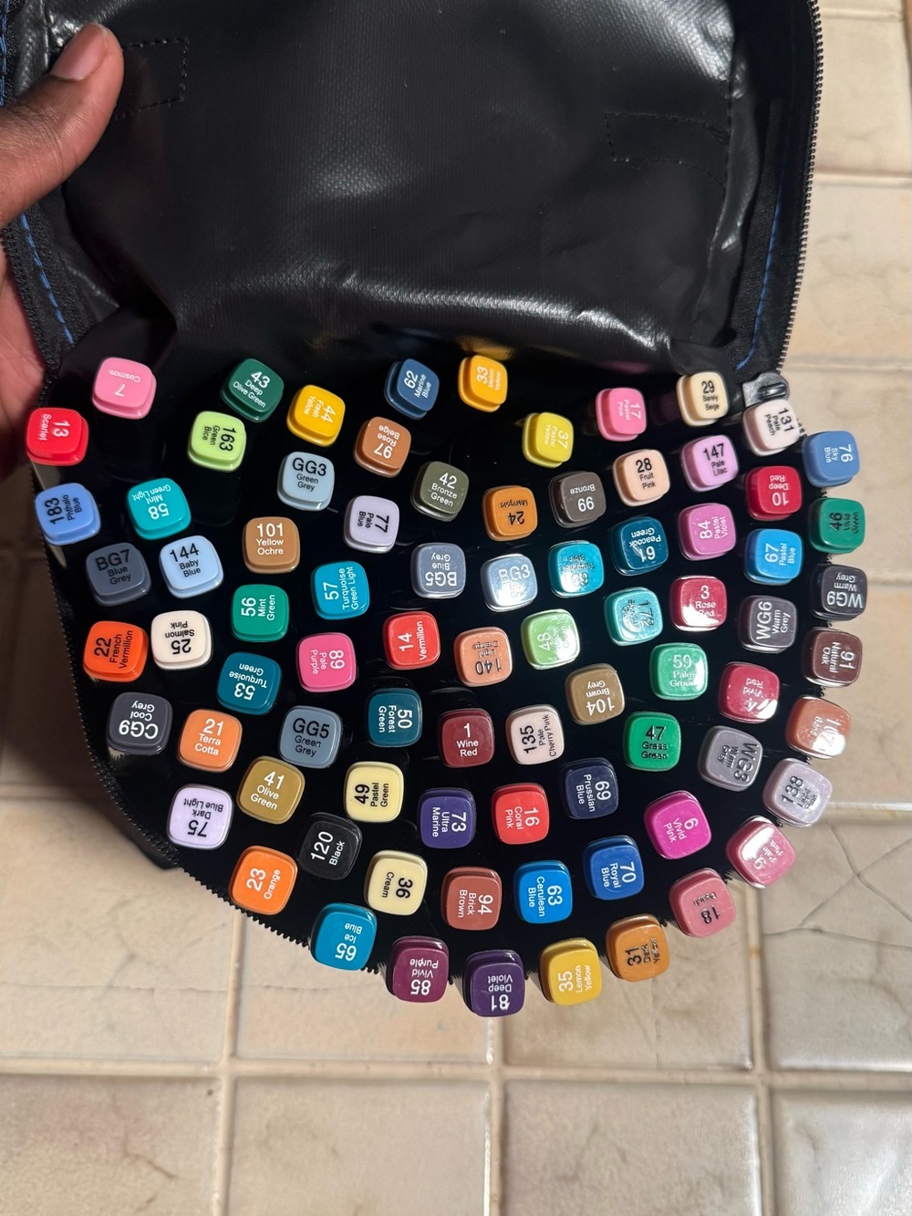 Assorted Alcohol-Based Marker Set - Multicolor - Picture 2 of 4